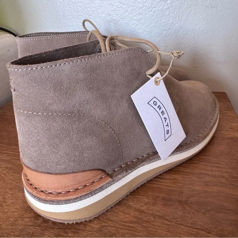 Men’s Greats Brand Hirsch Suede Desert Chukka Boots Size 9